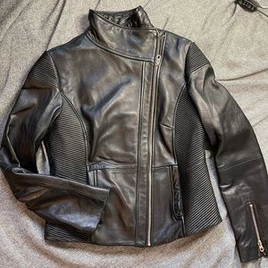 DKNY lamb skin jacket